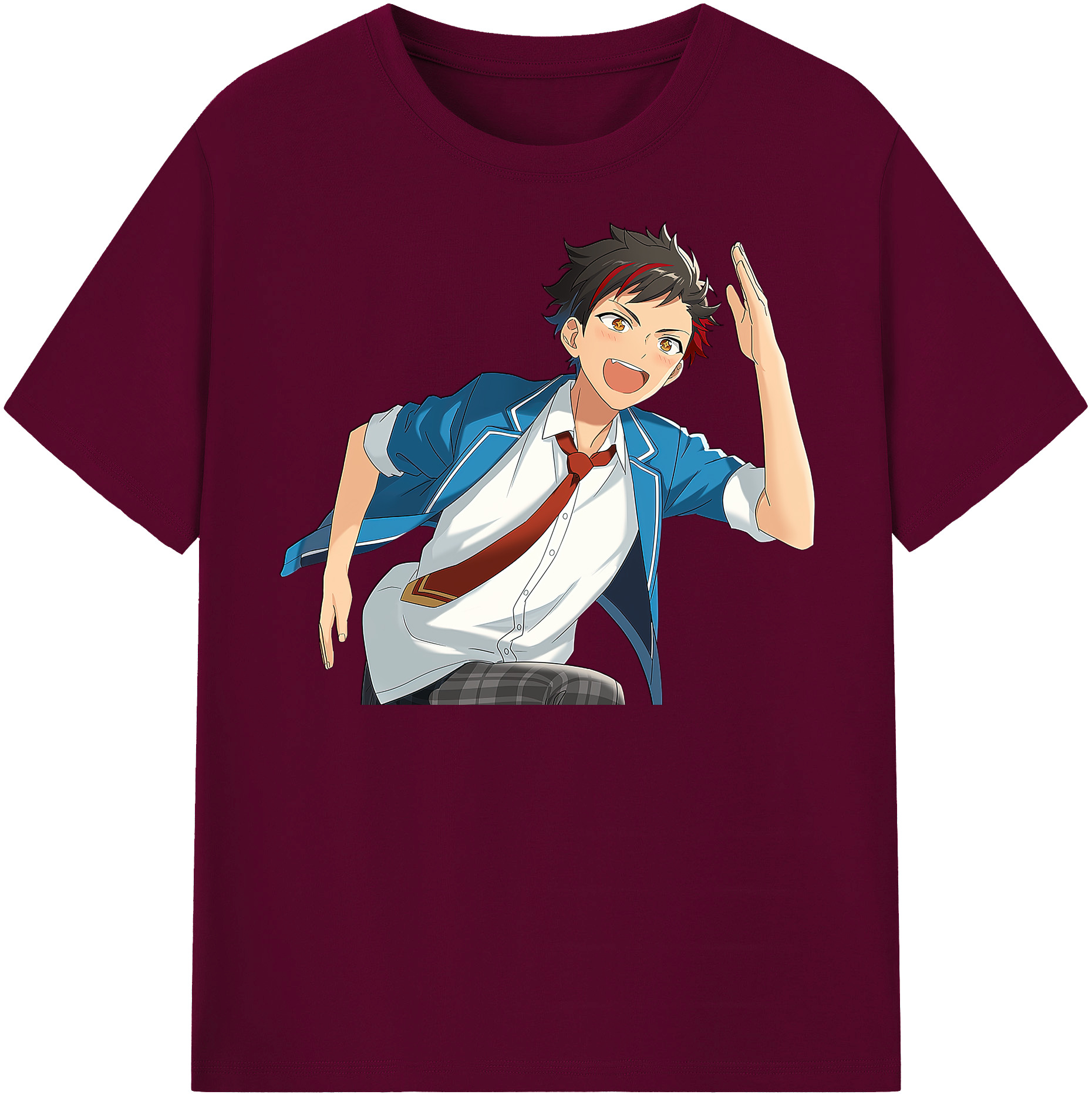 （画像用） あんさんぶるスターズ! Ensemble Stars レディースカジュアルプリントTシャツ（綿100％）